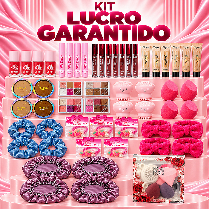 Kit Lucro Garantido - 52 itens