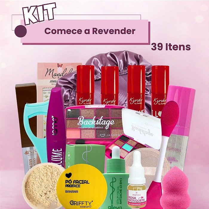 Comece a Revender - 39 Itens