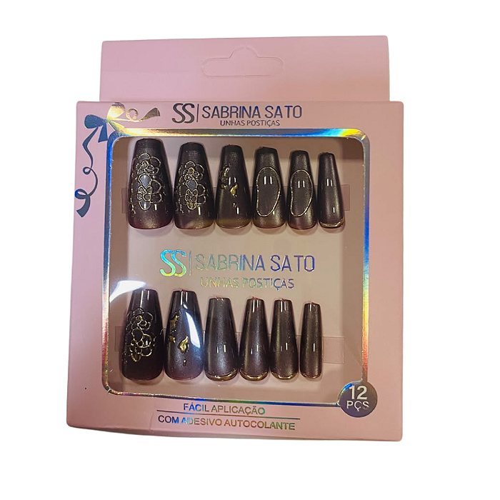 Unhas Postiças Autocolantes Sabrina Sato SP1699