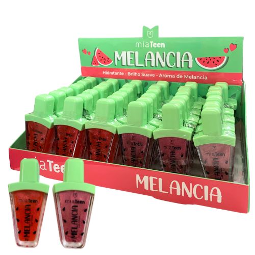 Gloss Labial Melancia Mia Teen Mia Make 498 - Box c/ 36 unid