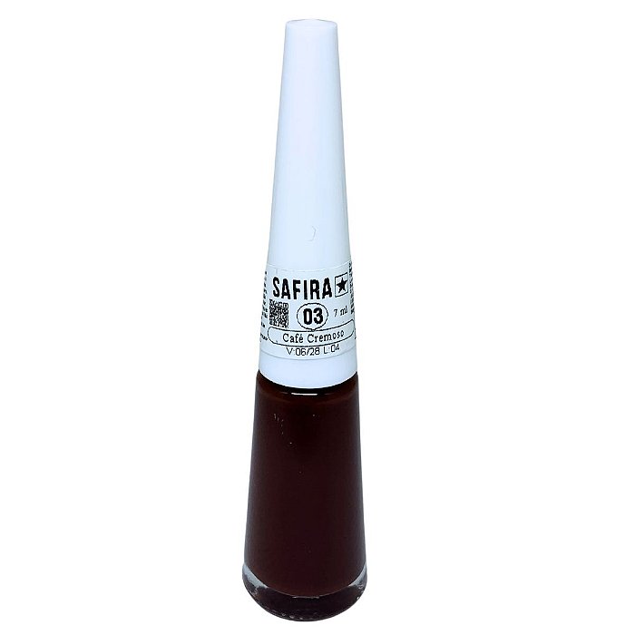 Esmalte Café Cremoso N° 03 Safira