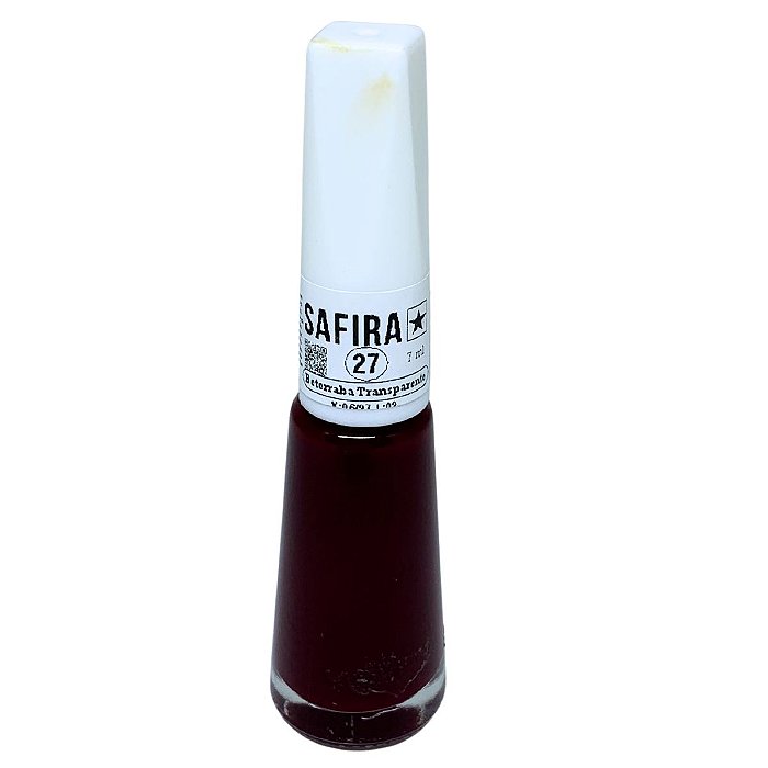 Esmalte Beterreba Transparente N° 27 Safira
