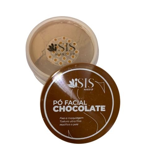 Pó Facial Chocolate Isis Make-Up IS084