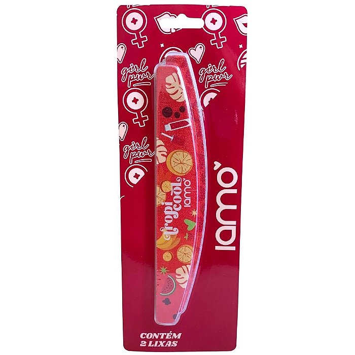 Kit 2 Lixas de Unha Girl Pwr Iamo YS43632
