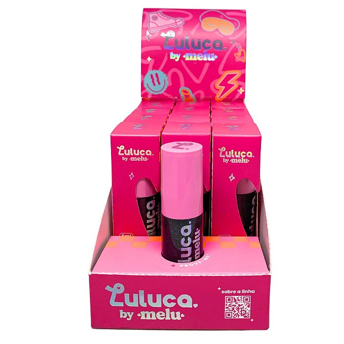 Gloss Mágico Magic Violet Luluca Melu RR-L6410 - Box c/ 12 unid