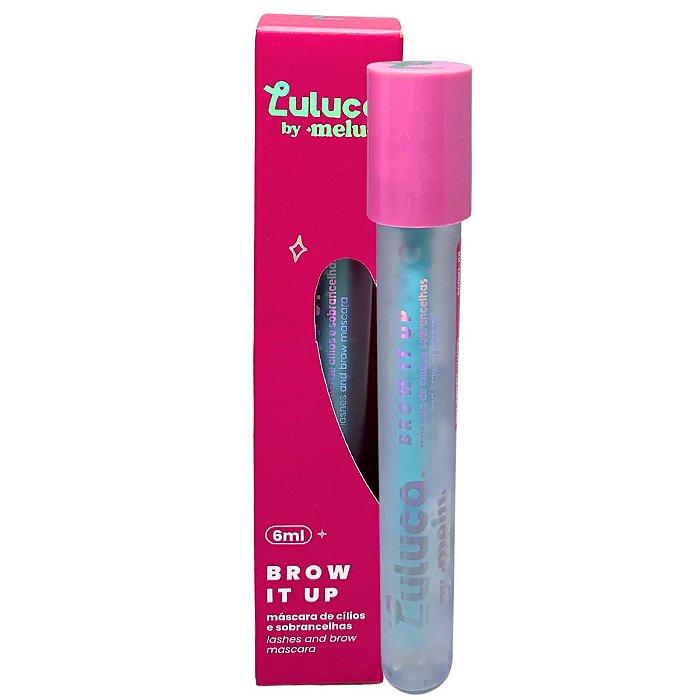 Máscara para Cílios e Sobrancelhas Brow It Up Luluca Melu RR-M1008
