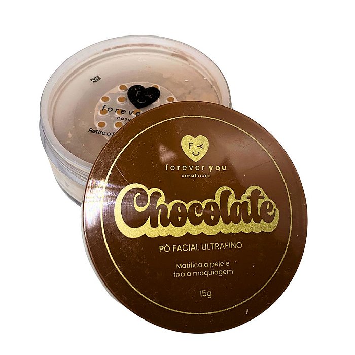 Pó Facial Ultrafino Chocolate Forever You FY019