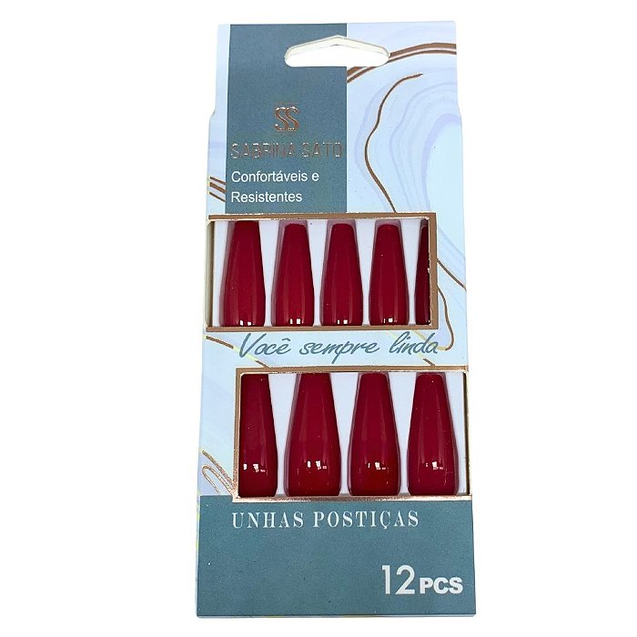 Unhas Postiças Autocolantes Sabrina Sato SP1210