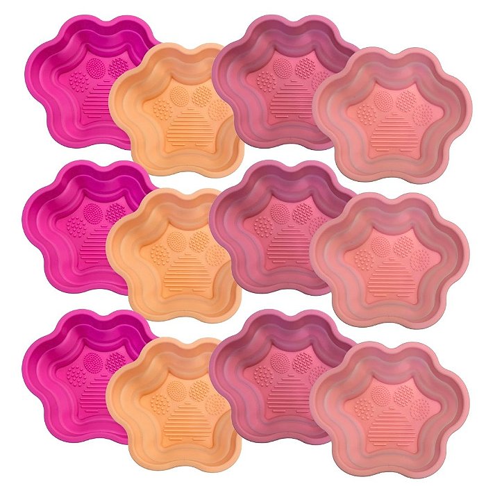Suporte para Limpeza de Pincéis Mandala JD3277 - Pcte c/ 12 unid