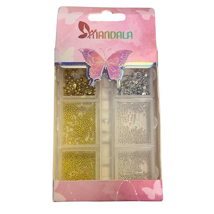 Strass de Decoração para Unhas Mandala MM5012