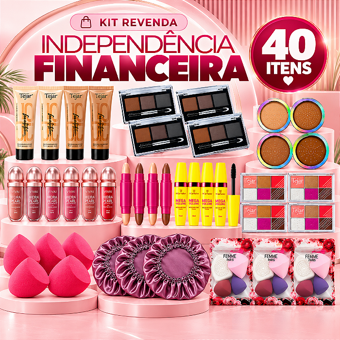 Kit Independência Financeira - 40 Itens