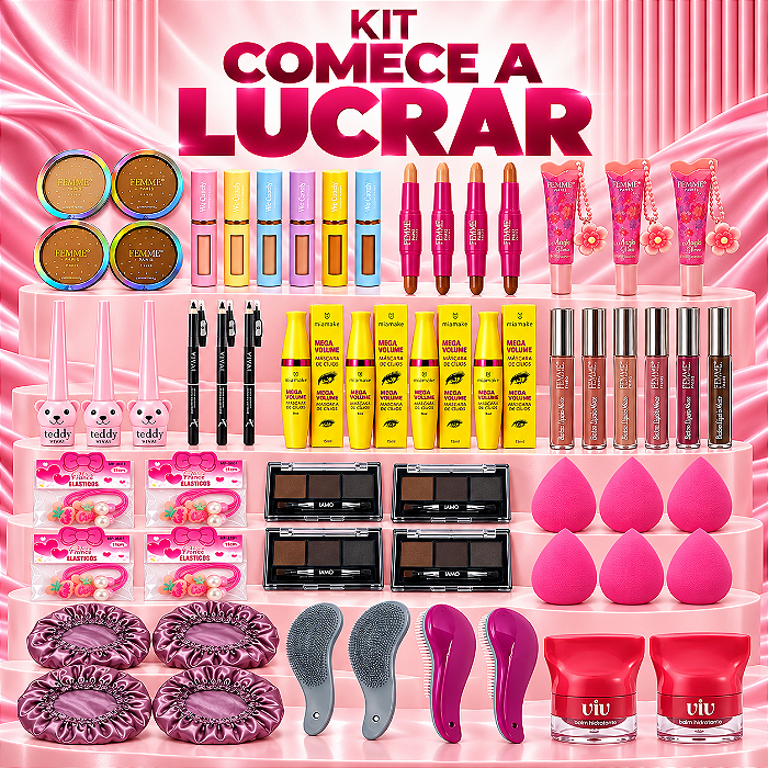 Kit Comece a Lucrar - 58 Itens