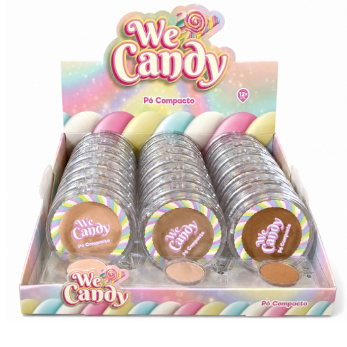 Pó Compacto We Candy Vivai 1257.1.1 - Box c/ 24unid