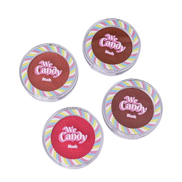 Blush Compacto We Candy Vivai 4124.1.1 - Kit c/ 04 unid