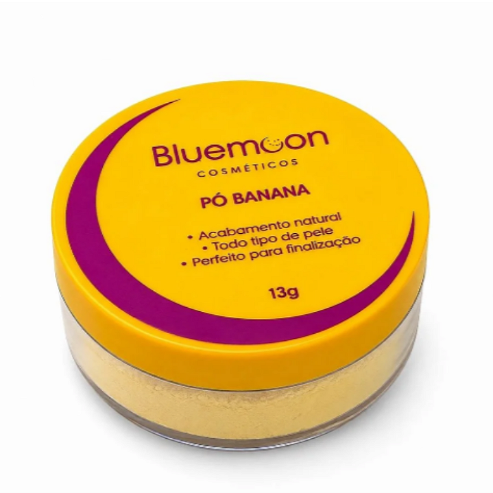 Pó Facial Banana Moon Bluemoon