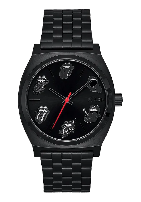 NIXON × POWELL PERALTA TIME TELLER Black Relógio Nixon Time Teller Preto Fosco / Dourado - Magica Sports