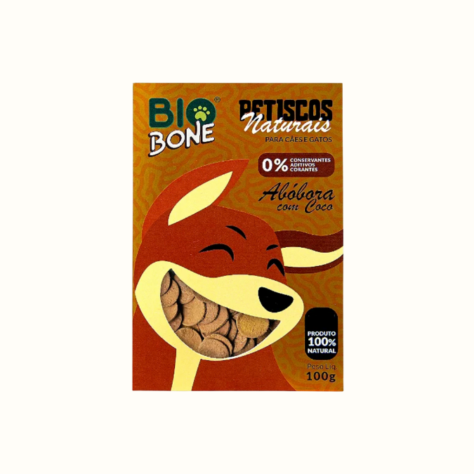 Biosnacks - Abóbora Com Coco