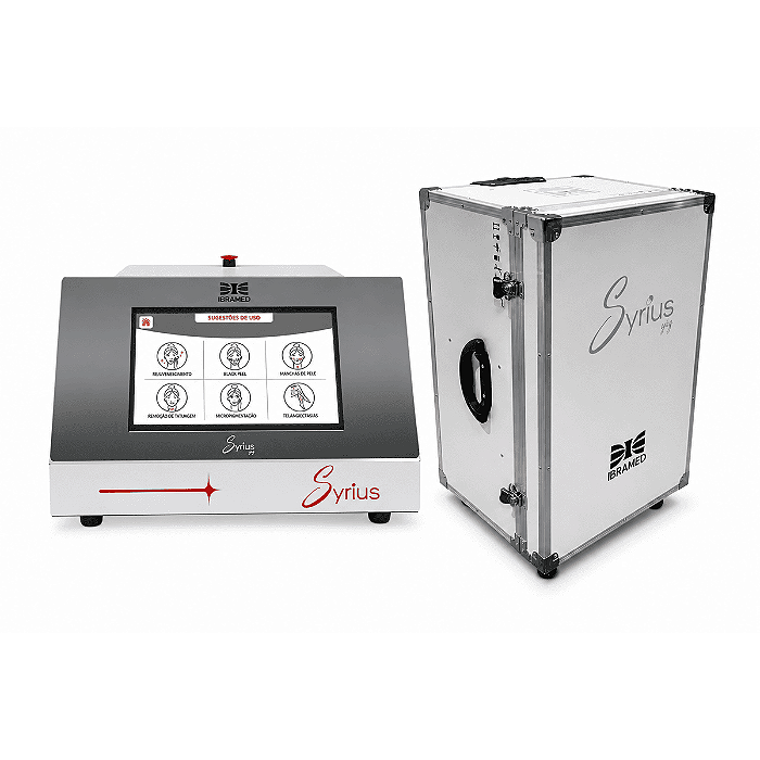 Equipamento De Laser Syrius Yag + 4 Ponteiras - Ibramed