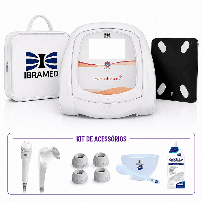 Sonofocus Portátil Massagem Aura E Ultrassom Focalizado - Ibramed