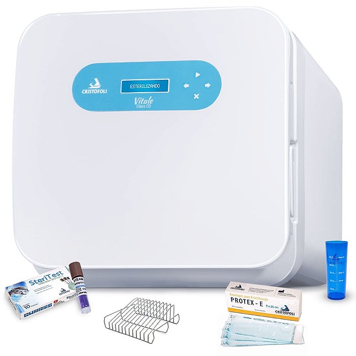 Autoclave Vitale Class Cd 21L Azul Bivolt - Cristofoli