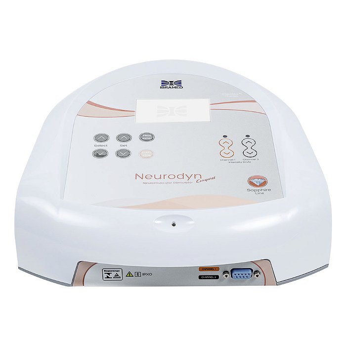 Novo Neurodyn Compact Aparelho Corrente Russa Tens e Fes Código: 01002013- IBramed