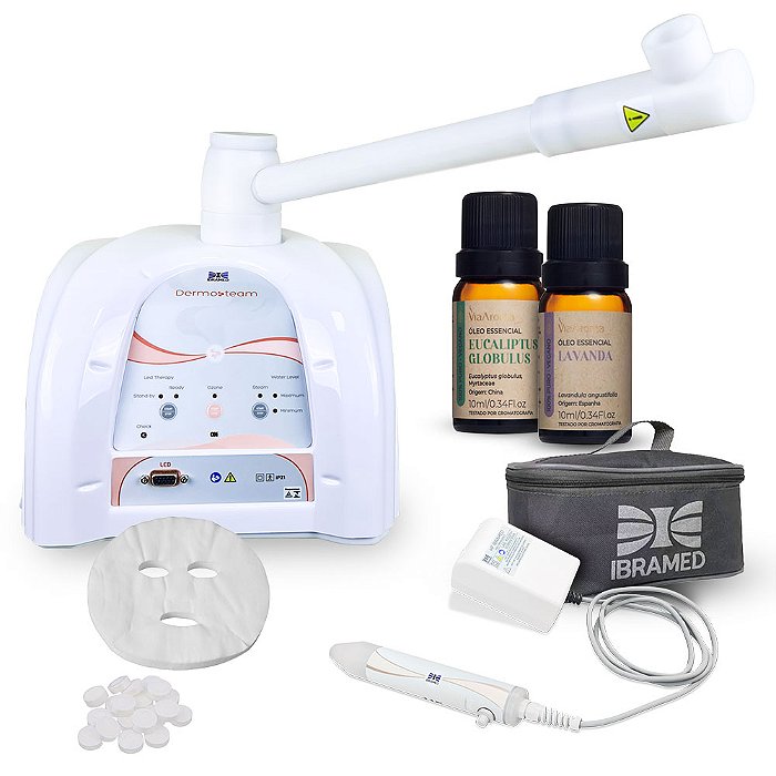 Dermosteam + Hf Alta Frequência - Ibramed