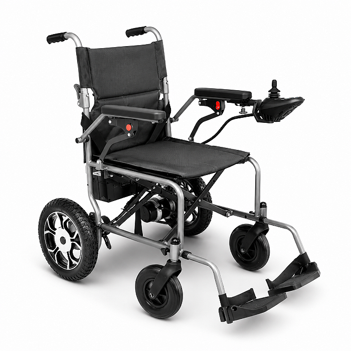 Cadeira De Rodas Motorizada Super Leve Até 120kg D750 Light – Dellamed