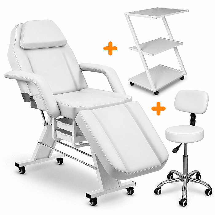 Kit Profissional Maca Fixa + Mocho + Carrinho - Akmed