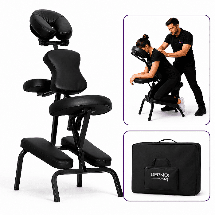 Cadeira Shiatsu Massagem Quick Preto - Akmed