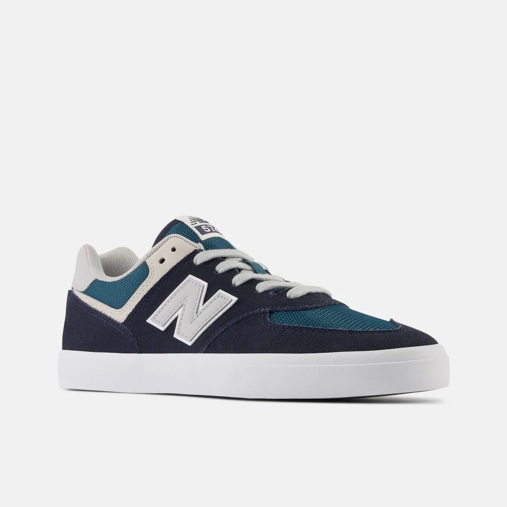Tênis New Balance Nb Numeric 574 Vulc Marinho/Petroleo - So High