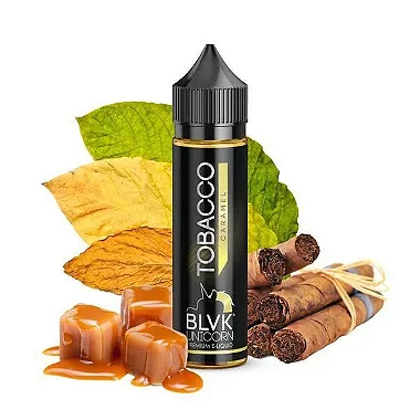 BLVK freebase sabor tabaco com caramelo; vapevaportabacaria.com
