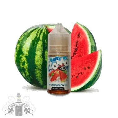 Zomo nicsalt sabor melancia 30 ml a venda; vapevaportabacaria.com