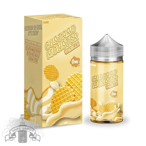 E-liquido Vanilla (Freebase) - Custard Monster 9 huahhahUHAUHnsaj812781