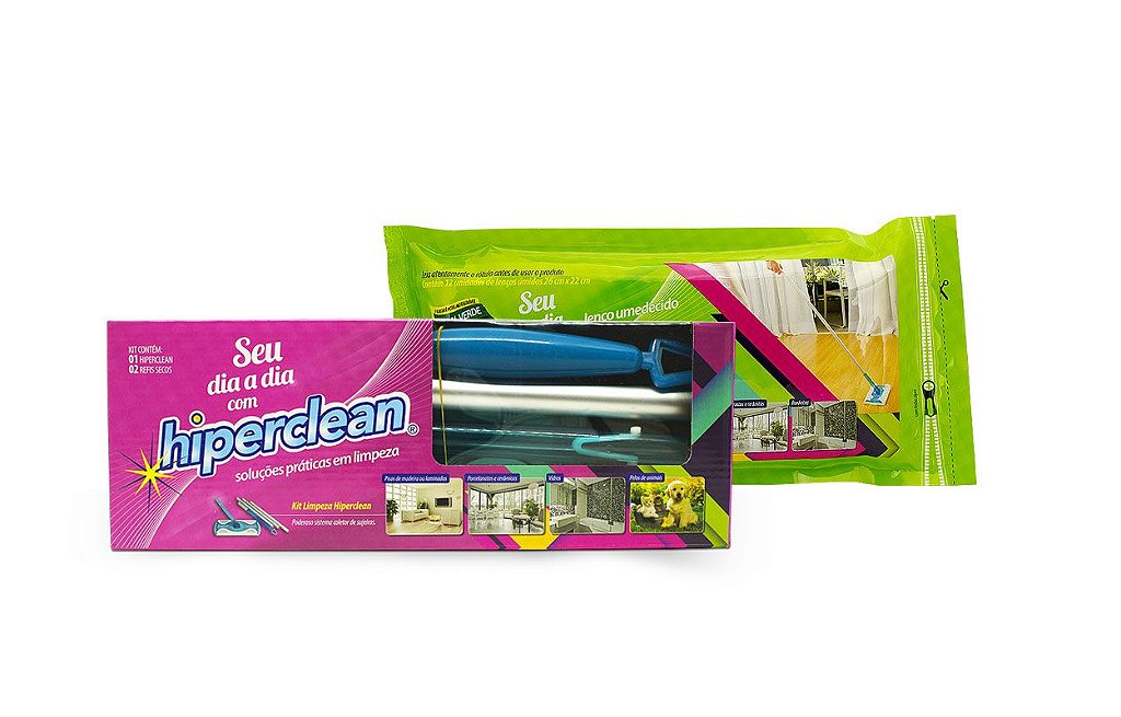 Lenços Lave Sem Medo Hiperclean