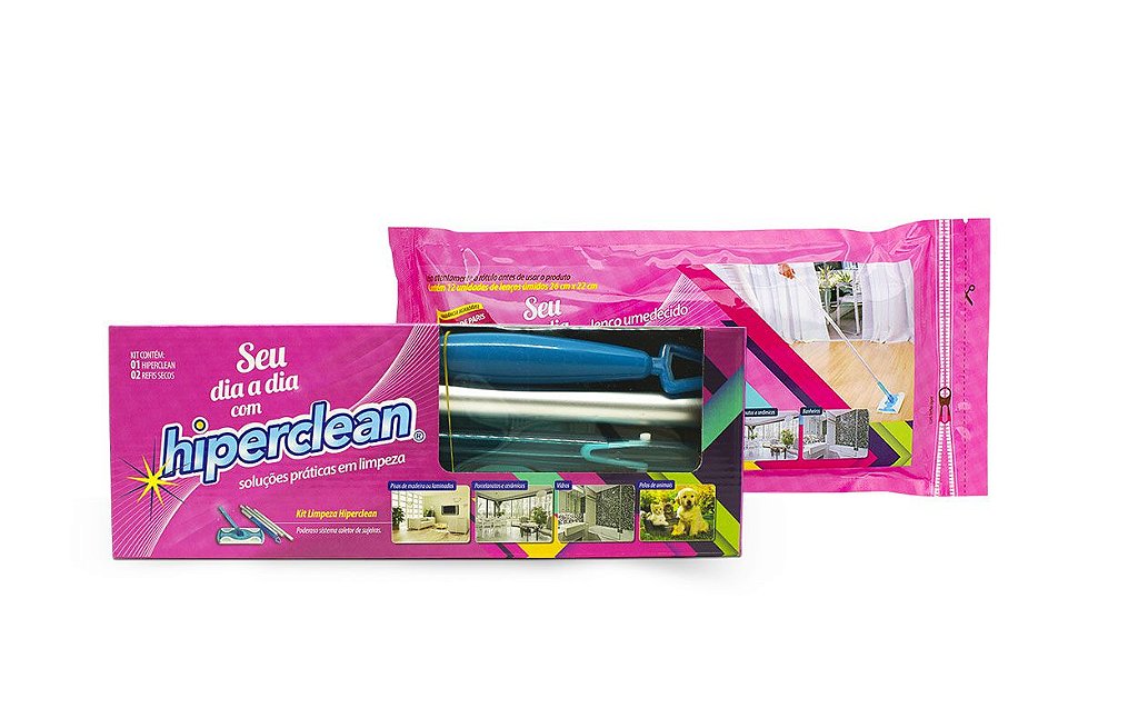 Lenços Lave Sem Medo Hiperclean
