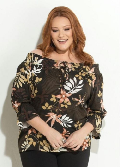 blusas soltinhas plus size