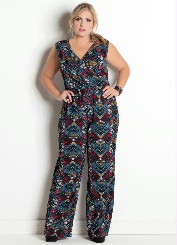 macacao feminino plus size