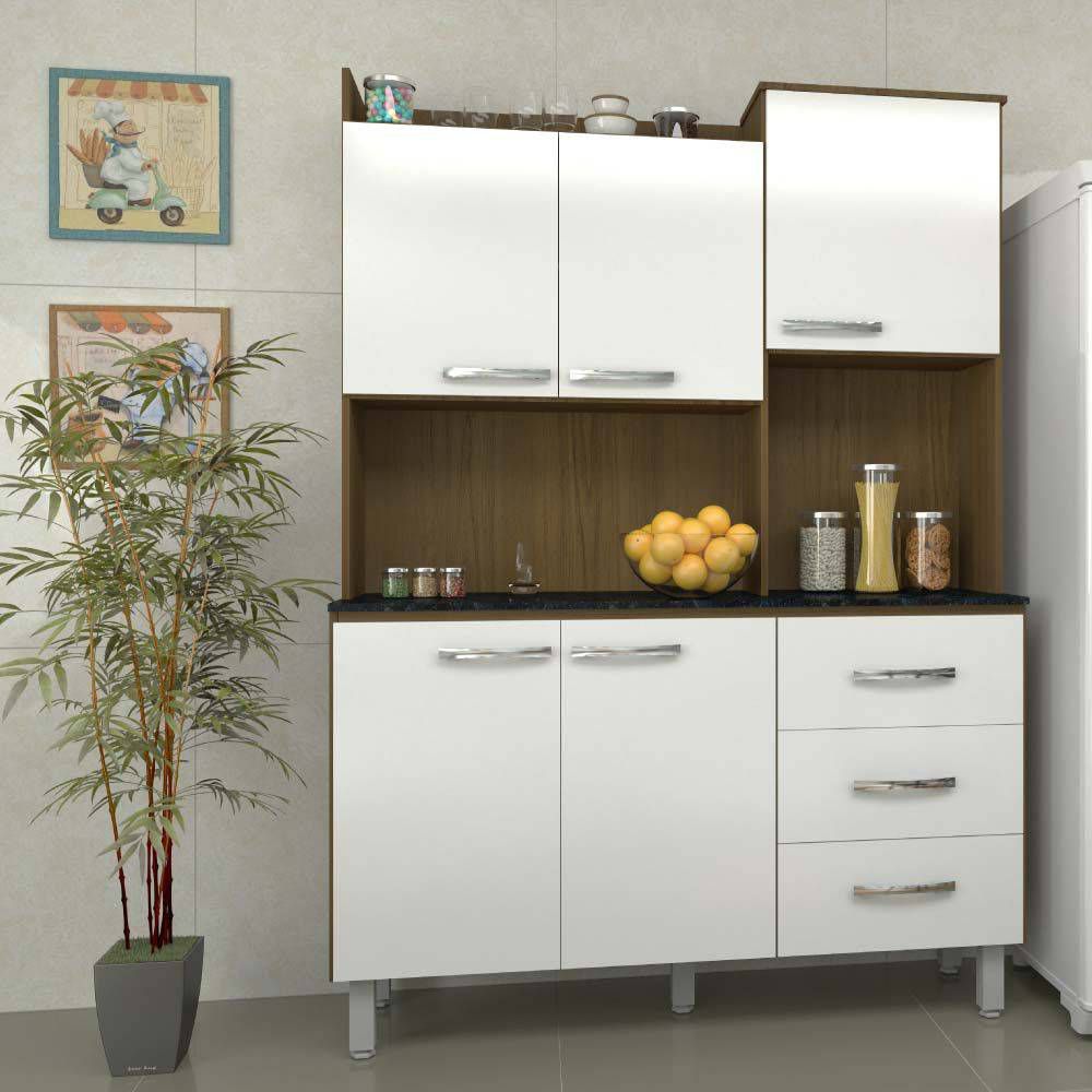 Kit Cozinha Cris 5 Portas E 3 Gavetas Ip Branco Luciane Cozinhas Kit Cozinha Cris 5 Portas E 3 Gavetas Ip Branco Luciane Cozinhas