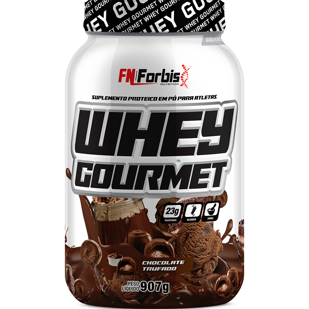 Whey Protein Gourmet 907g - FN Forbis | Origem Ox - Origem Ox