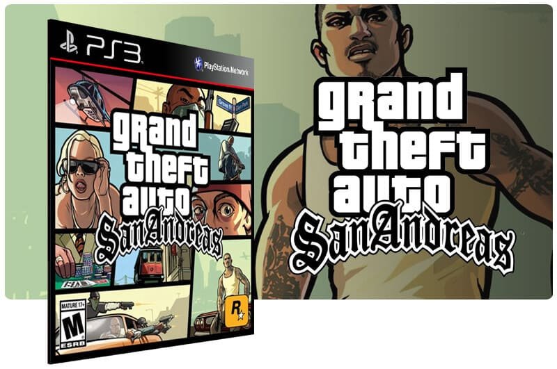 Jogo PS3 GTA San Andreas