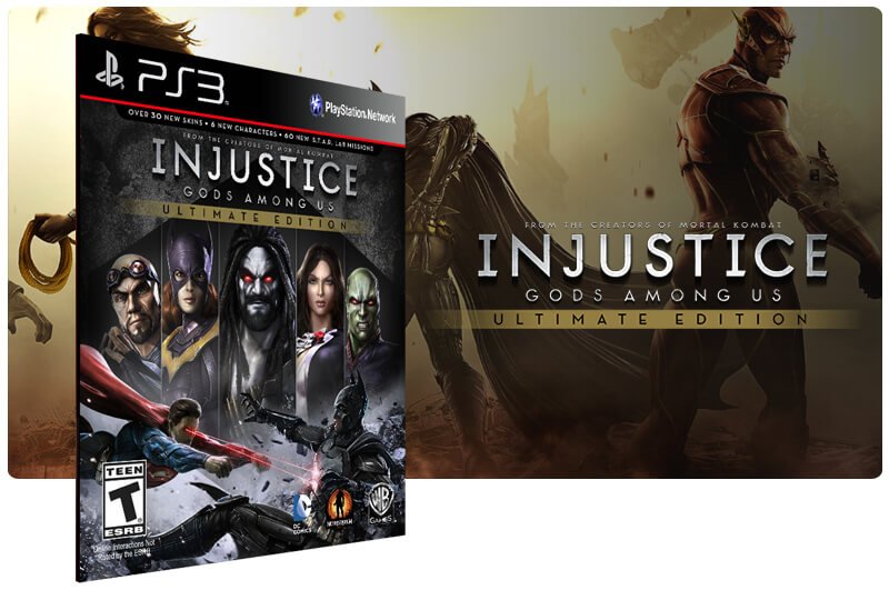 Injustice Among of Us Ultimate Edition Dublado Midia Digital Ps3 - WR Games  Os melhores jogos estão aqui!!!!