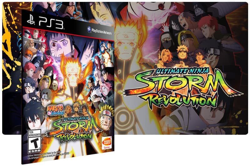 Naruto Shippuden Ultimate Ninja Storm Revolution - Ps3 - Midia Digital -  GameShopp