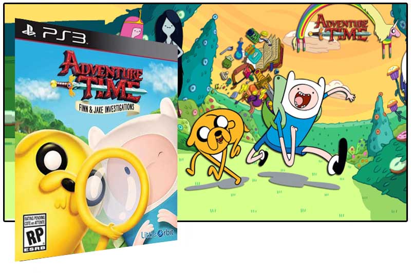 Hora de Aventura - Investigações de Jake e Finn PS3 PSN - Donattelo Games -  Gift Card PSN, Jogo de PS3, PS4 e PS5