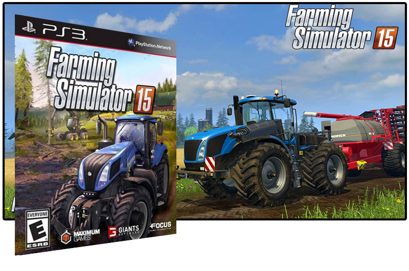 Jogo Farming Simulator 15 Ps4 Mídia Física Simulador Fazenda