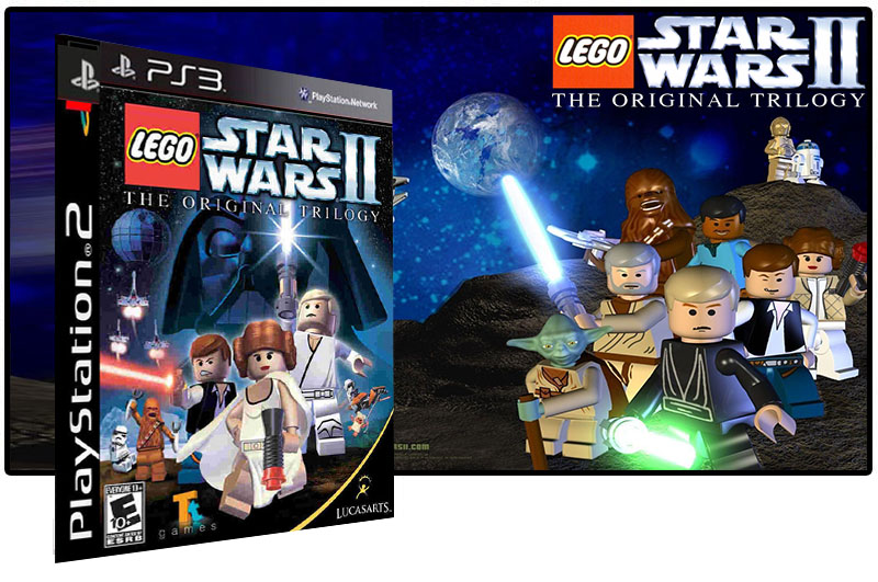 Jogo PS3 Lego Star Wars Original Mídia Física em Excelente Estado