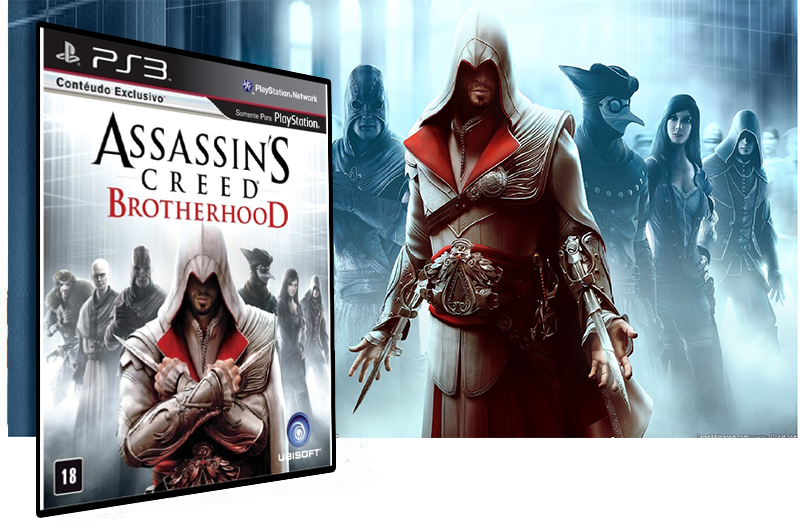 Assassins Creed Brotherhood - Jogo PS3 Mídia Física em Promoção na  Americanas