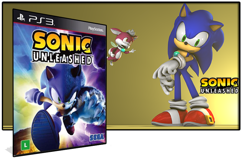 Jogo Sonic Unleashed PS3 Novo - Meu Game Favorito