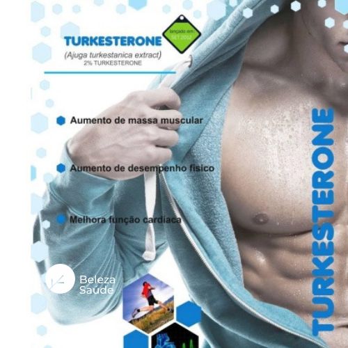 Turkesterone 1000mg Ajuga Turkestanica : Aumento da Massa Magra e  Testosterona - Beleza Saúde Farmácia de Manipulação e Homeopatia