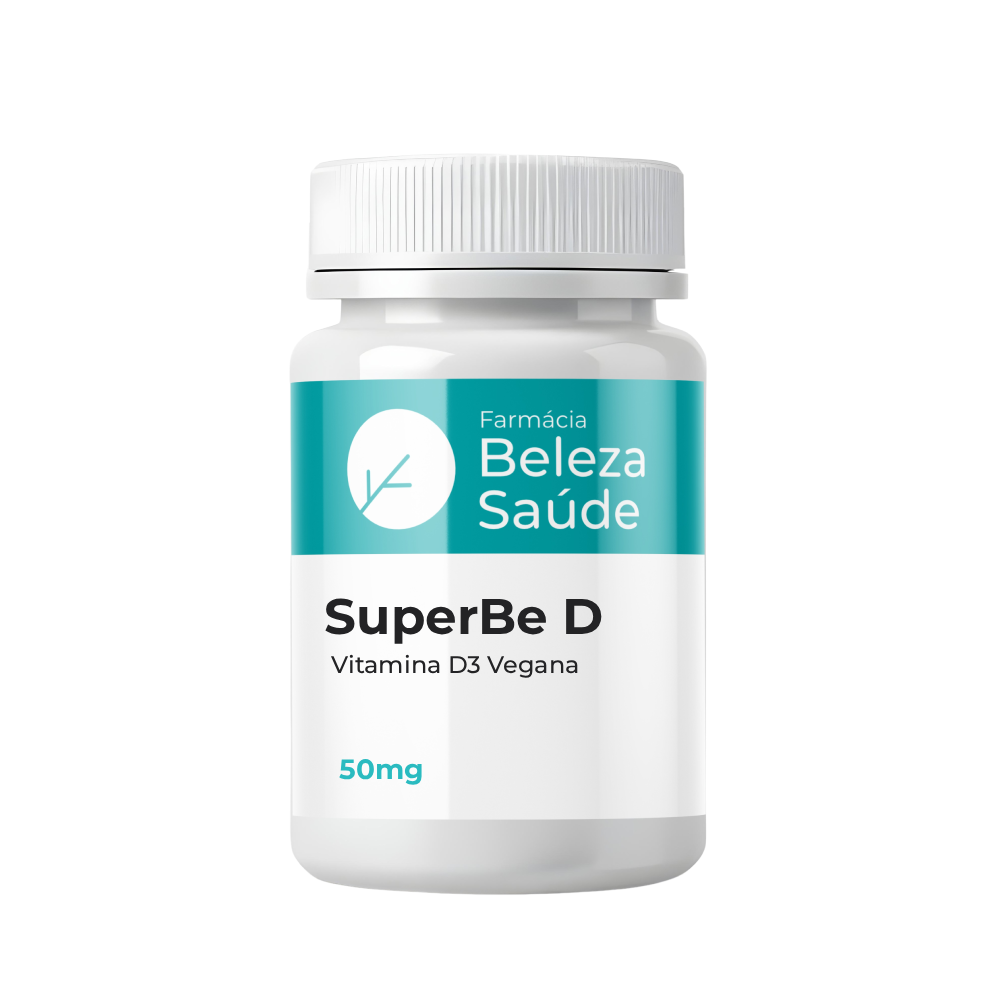 Superbe D 5000Ui - 50mg | Vitamina D3 Vegana - Beleza Saúde