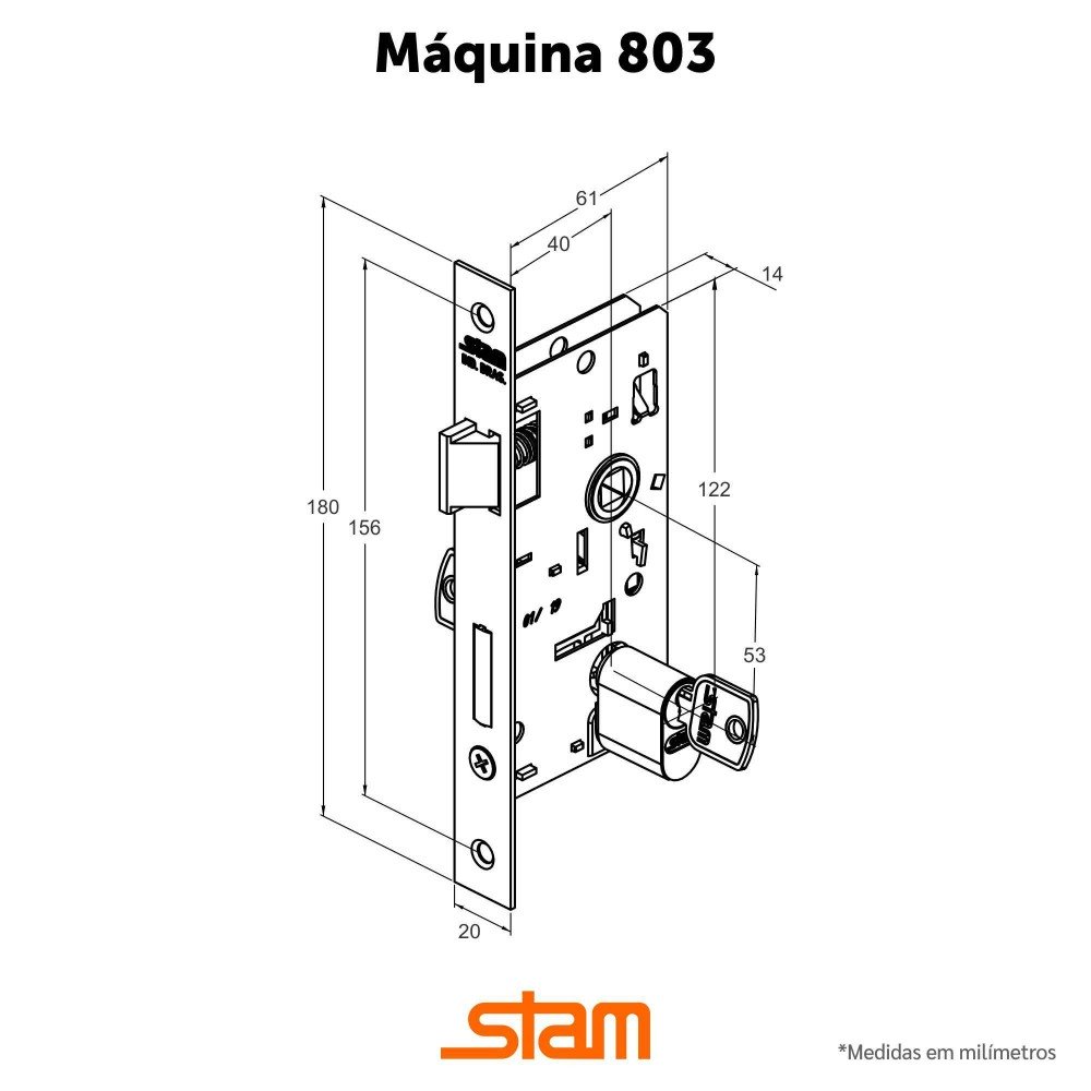 IZUMI TAKAO 高尾いづみ 33 1/3×3/11 Fechadura Externa Porta De Aluminio 803/33 Inox Stam